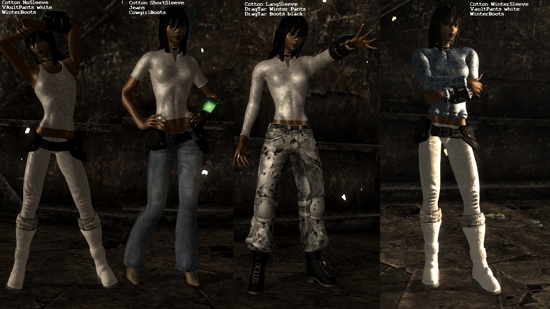 Fallout new vegas type 4 alternative outfits фото 41