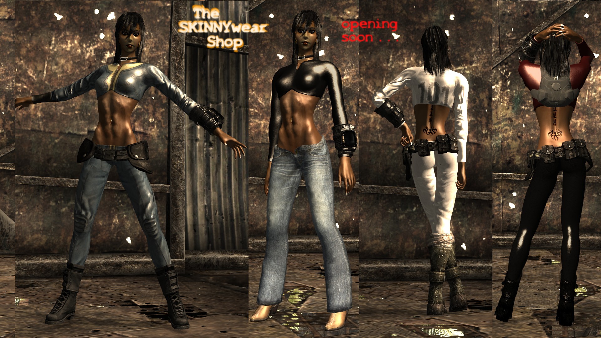 Fallout new vegas type 4 alternative outfits фото 39