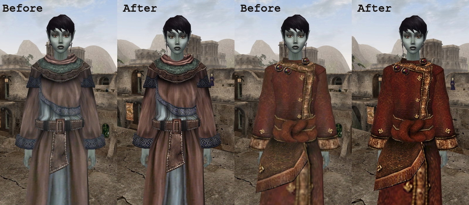 Morrowind как изменить прическу