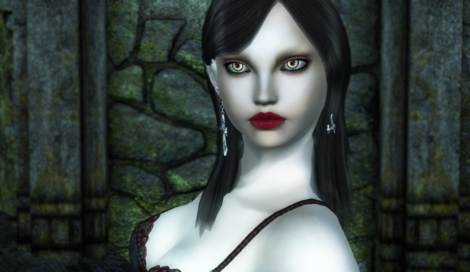 Плагин добавляет 6 новых рас вампиров, только для персонажей женского пола.
