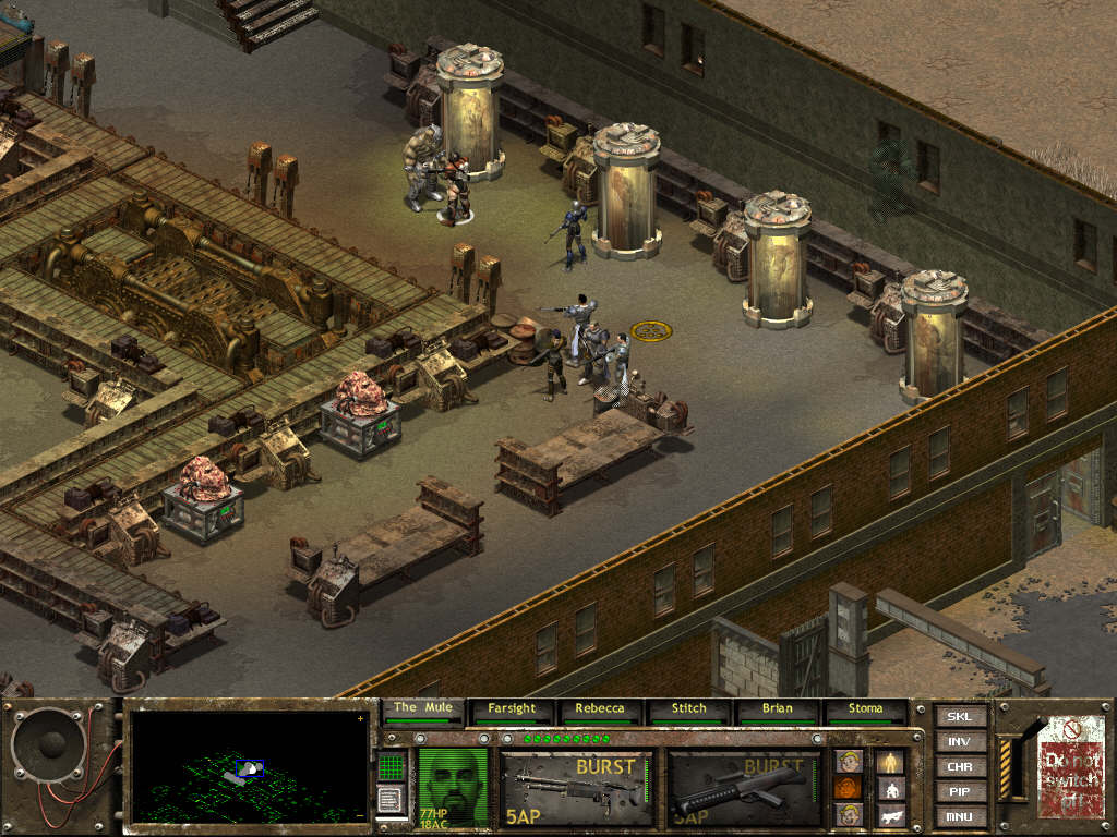 Fallout Tactics.