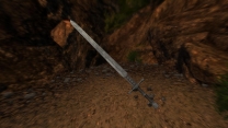 Древний двуручный меч