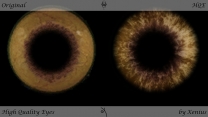 Детализированные глаза от Xenius
