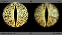 Детализированные глаза от Xenius