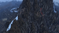 Скалистая Красная гора