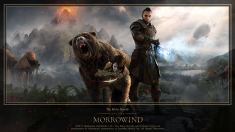 Творческое изображение - Morrowind Hero Art с рамкой